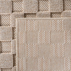 Helix 2203 Beige Kurzflor Teppich
