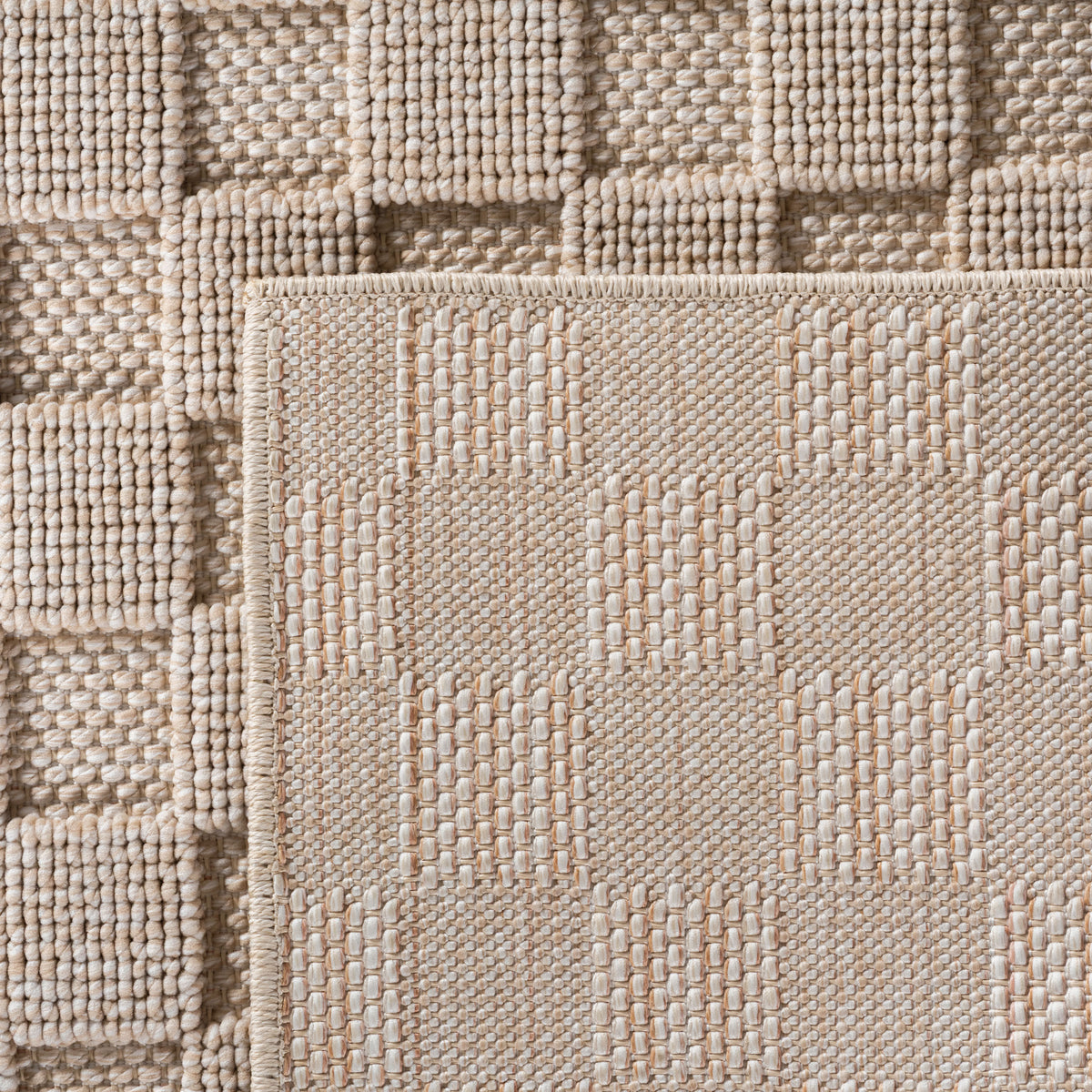 Helix 2203 Beige Kurzflor Teppich