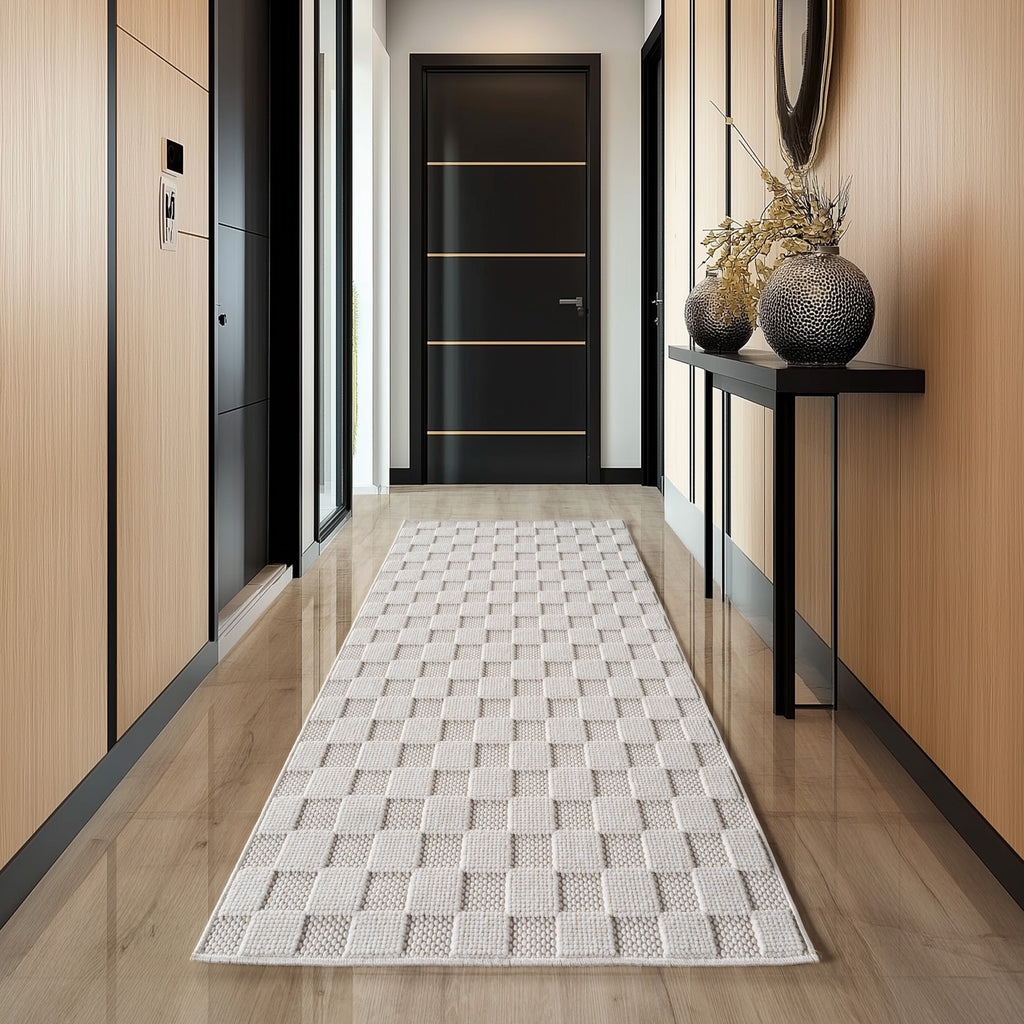 Helix 2203 Cream Kurzflor Teppich