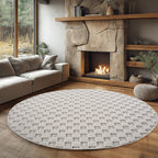Helix 2203 Cream Kurzflor Teppich