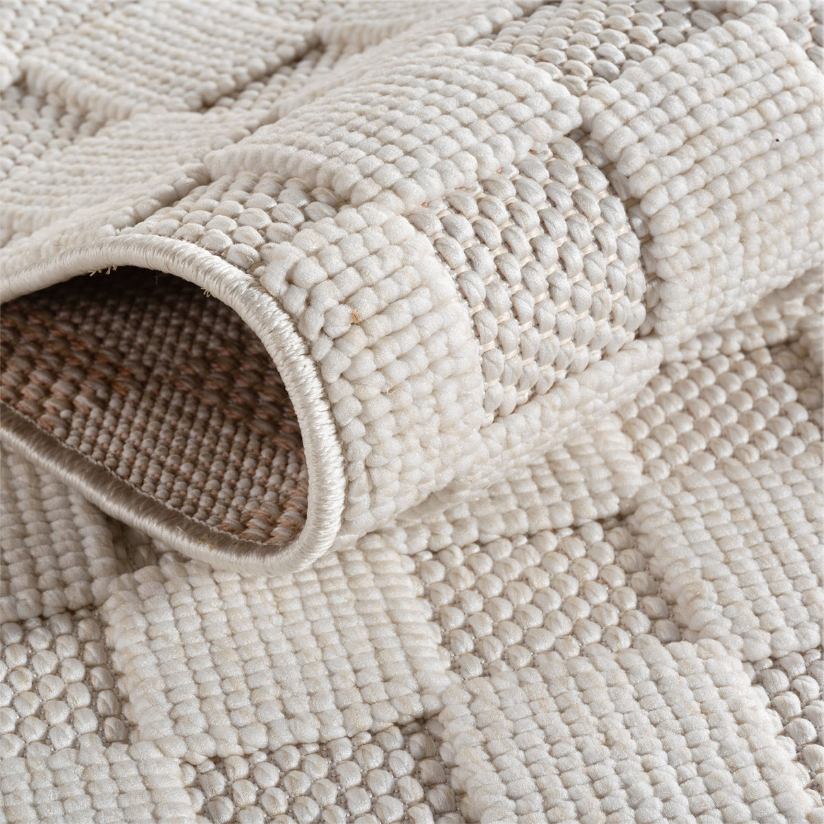 Helix 2203 Cream Kurzflor Teppich