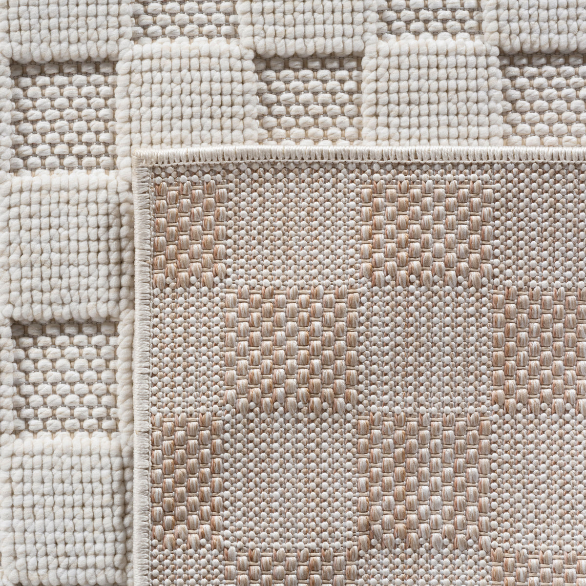 Helix 2203 Cream Kurzflor Teppich