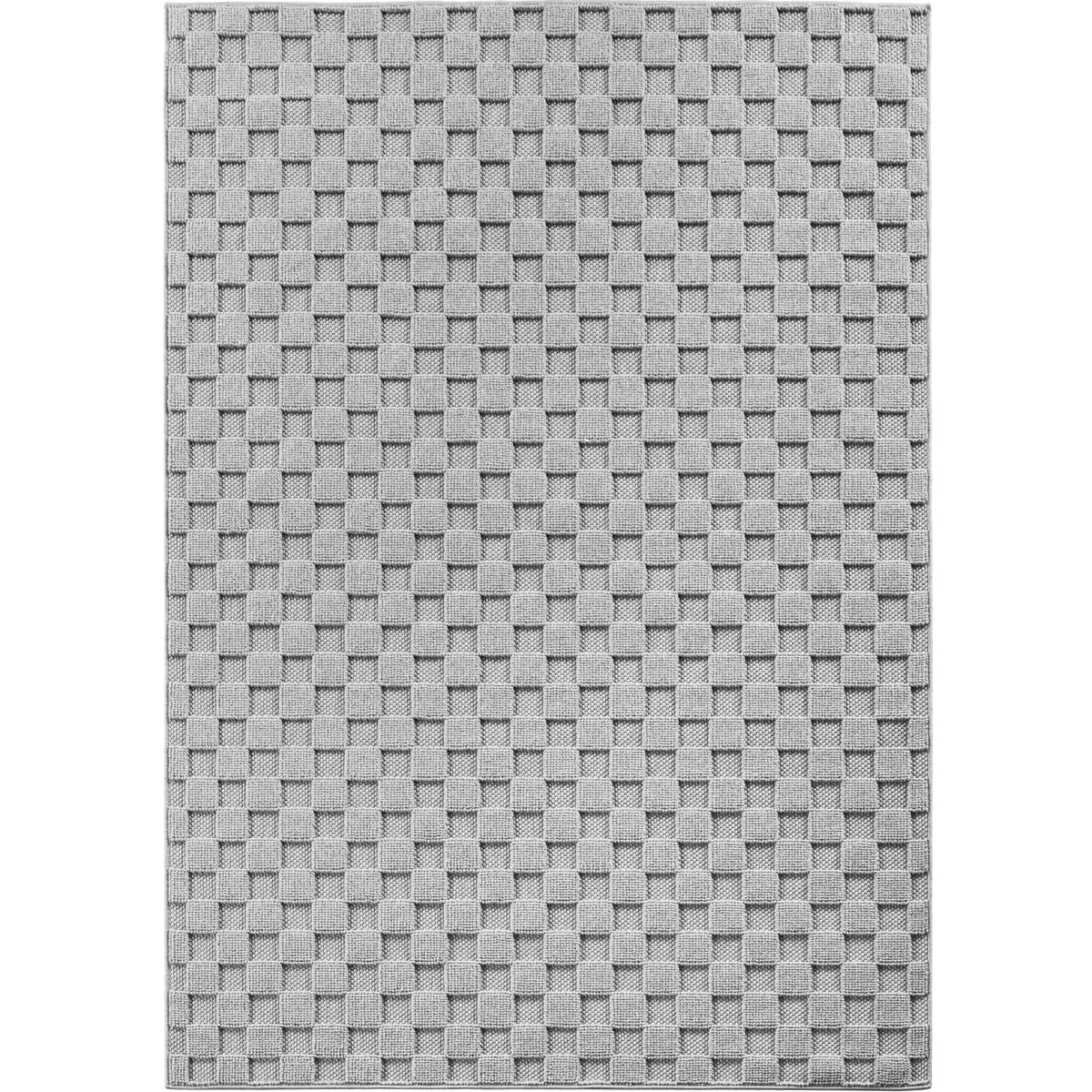 Helix 2203 Silver Kurzflor Teppich