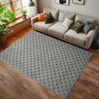 Helix 2203 Silver Kurzflor Teppich