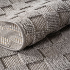 Helix 2203 Silver Kurzflor Teppich