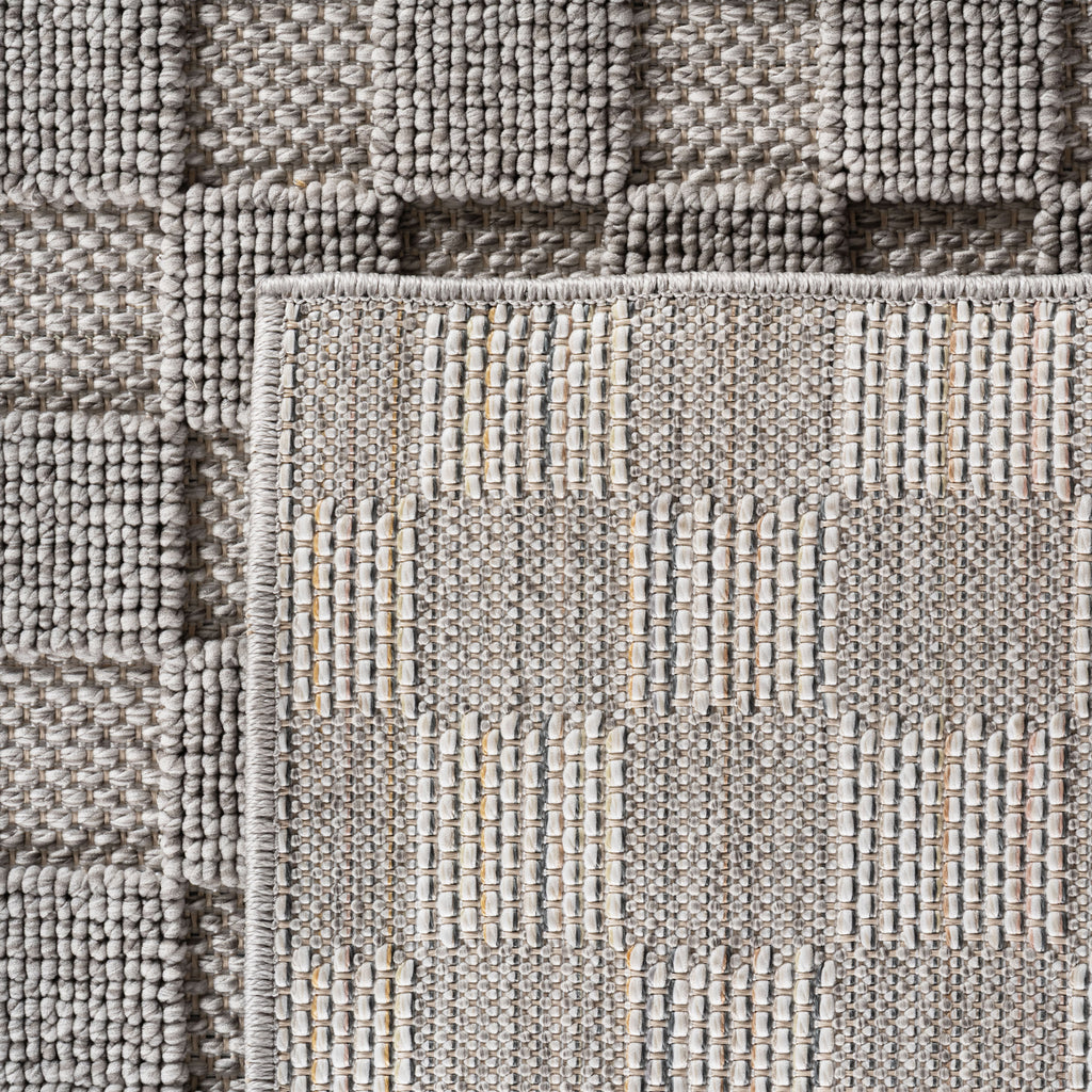 Helix 2203 Silver Kurzflor Teppich
