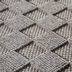 Helix 2203 Silver Kurzflor Teppich