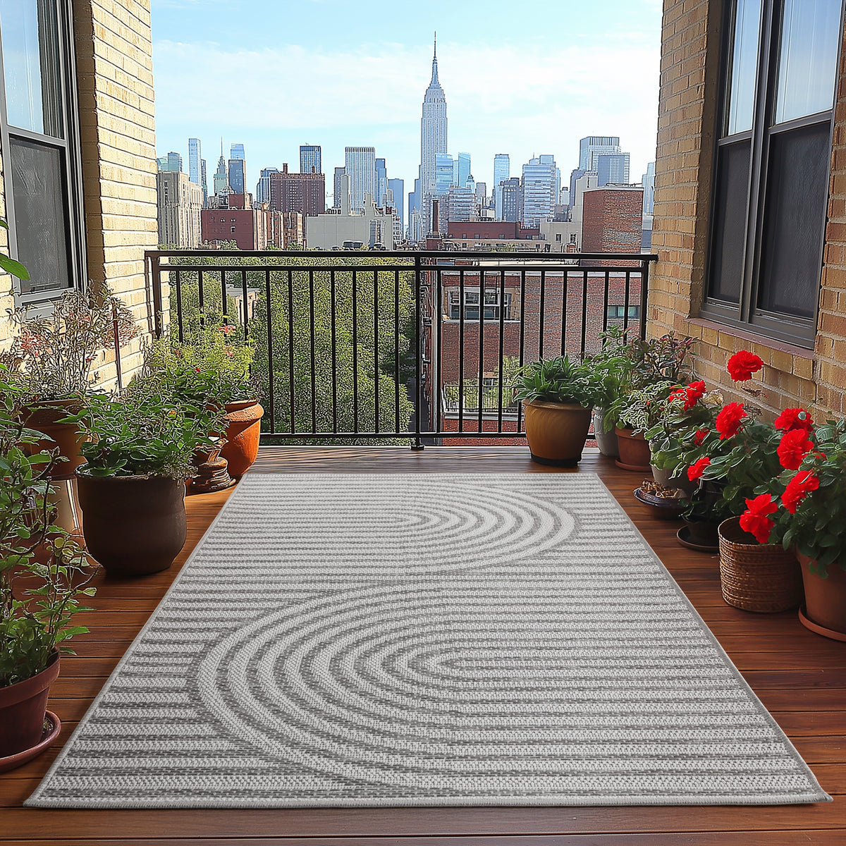 Desert 1301 Grey Outdoor Teppich
