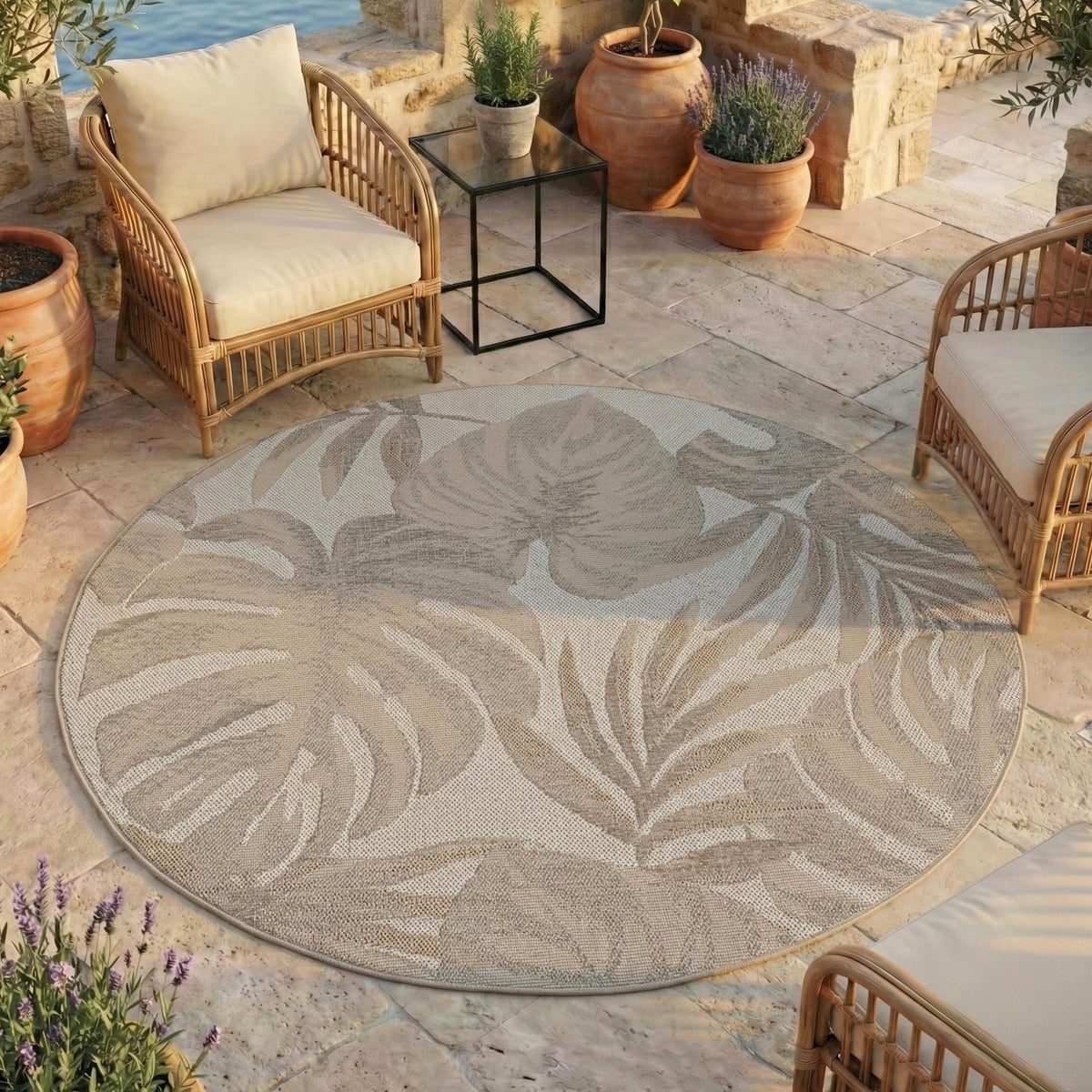 Desert 1302 Beige Outdoor Teppich