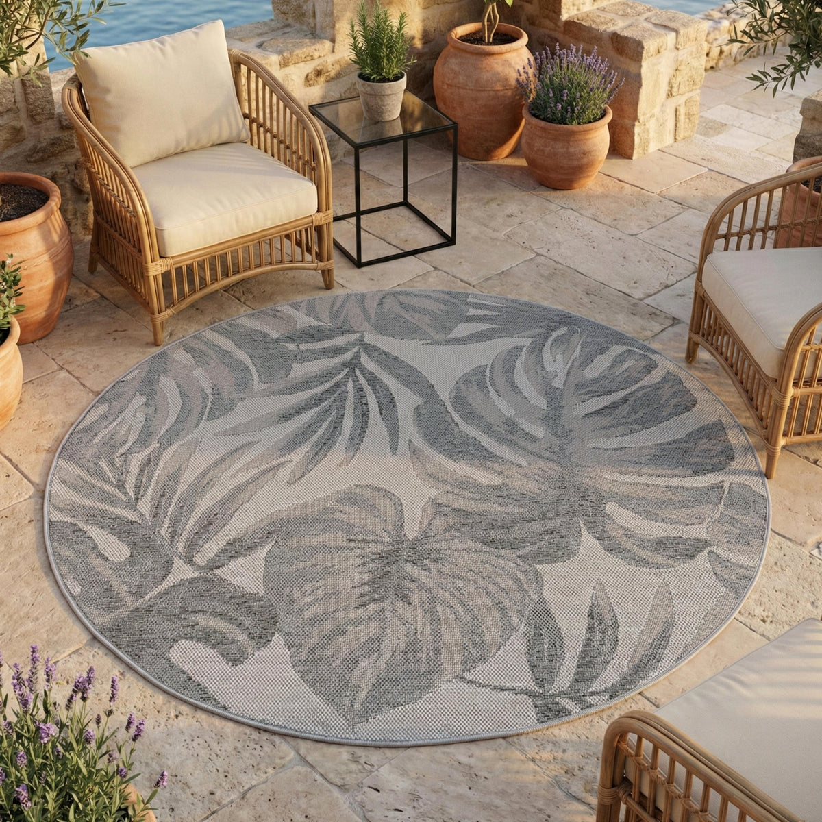 Desert 1302 Grey Outdoor Teppich