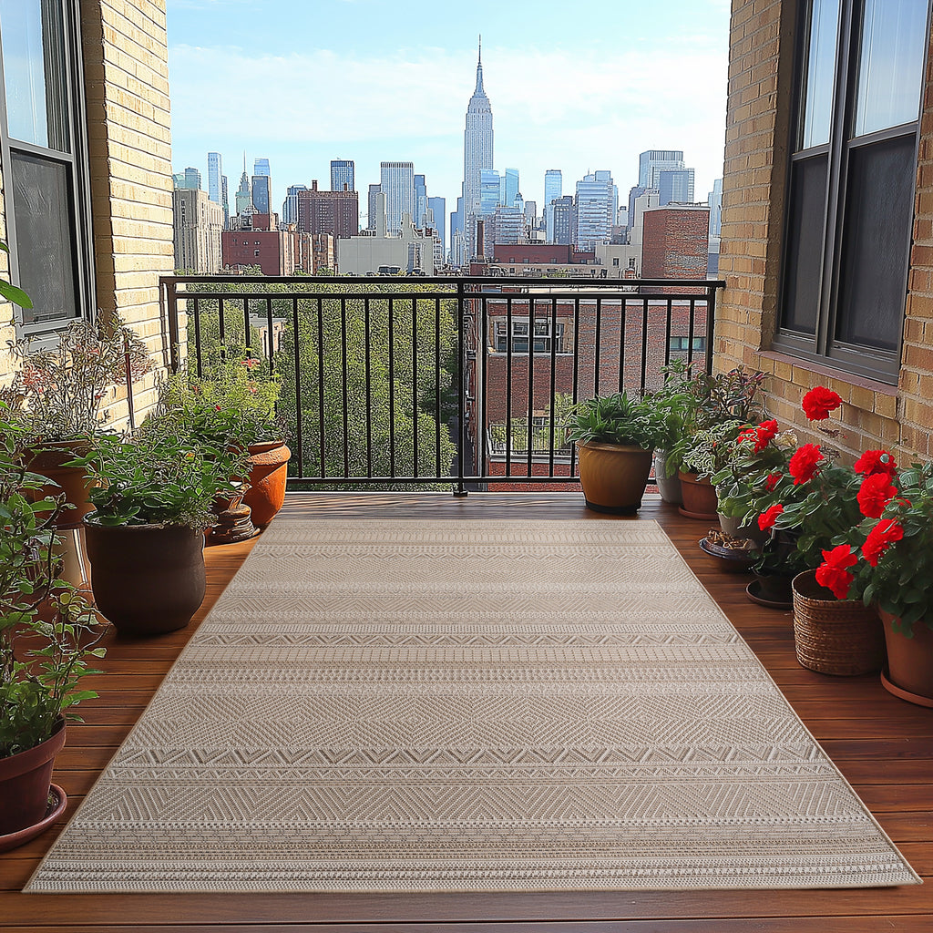 Desert 1303 Beige Outdoor Teppich