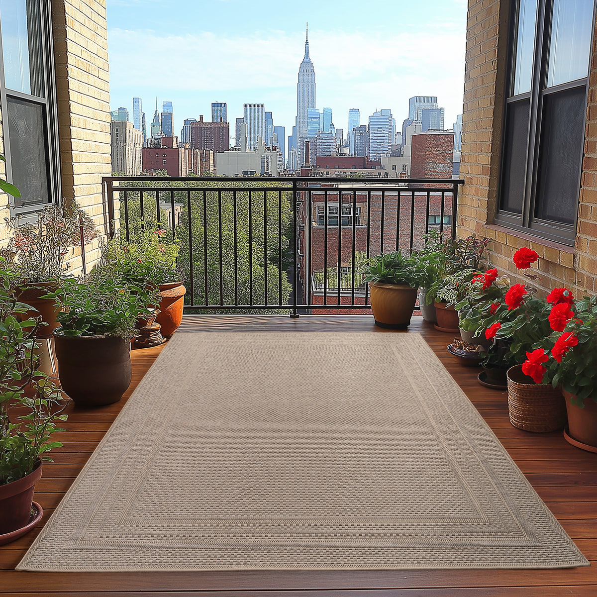 Desert 1304 Beige Outdoor Teppich
