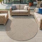 Nova 1201 Beige In-/Outdoor Teppich
