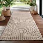 Nova 1201 Beige In-/Outdoor Teppich