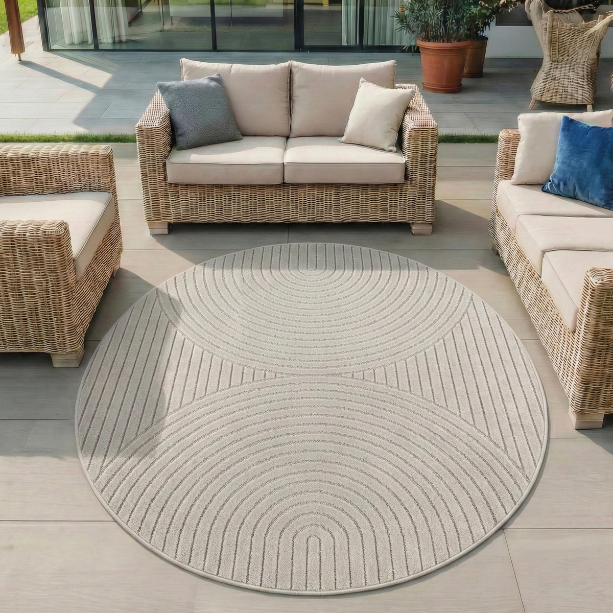 Nova 1201 Cream In-/Outdoor Teppich