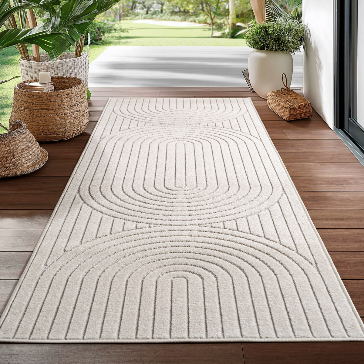 Nova 1201 Cream In-/Outdoor Teppich
