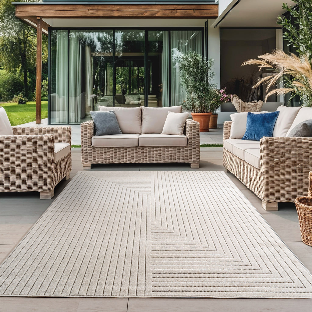 Nova 1202 Cream In-/Outdoor Teppich