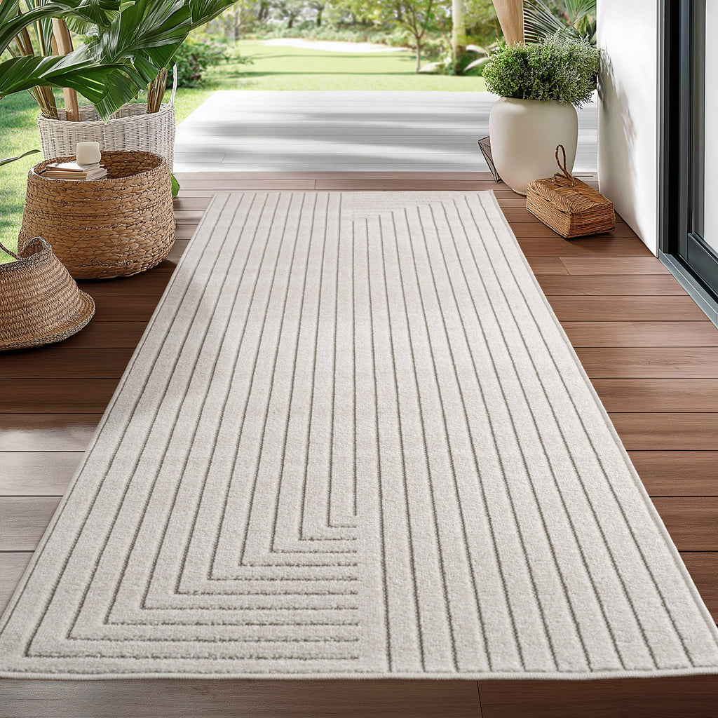 Nova 1202 Cream In-/Outdoor Teppich