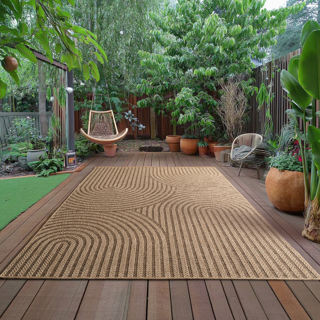 Timber 1401 Beige In-/Outdoor Teppich