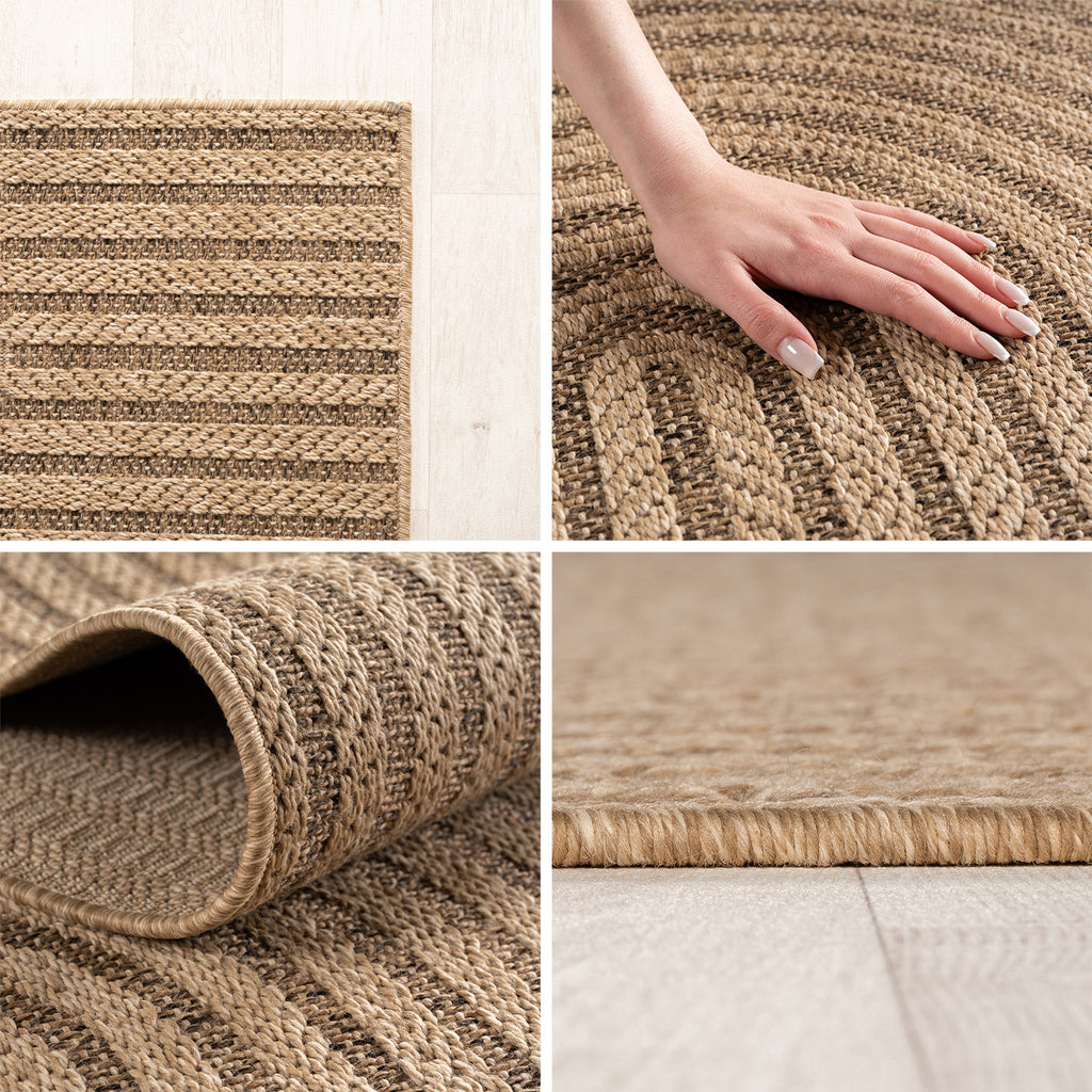 Timber 1401 Beige In-/Outdoor Teppich
