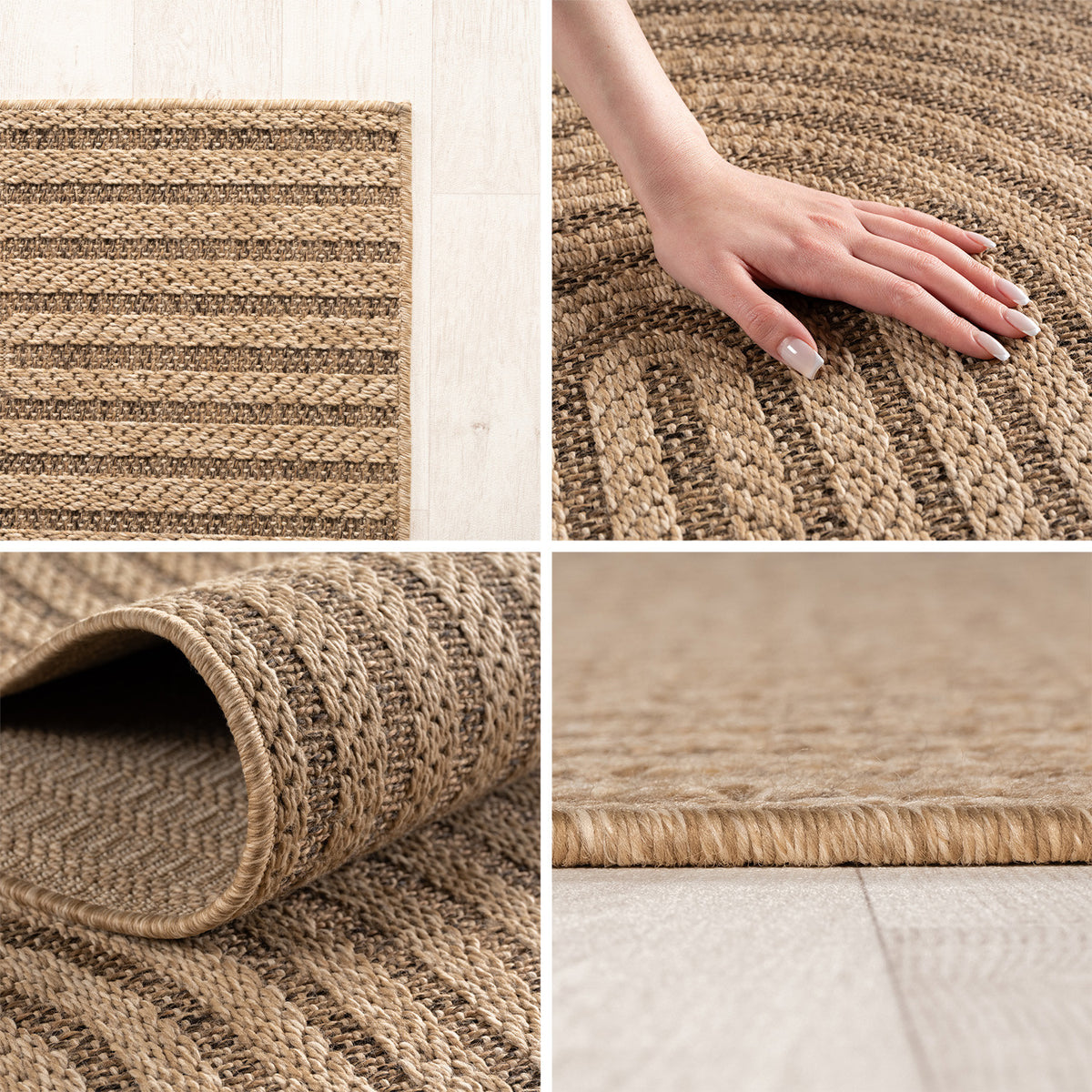 Timber 1401 Beige In-/Outdoor Teppich