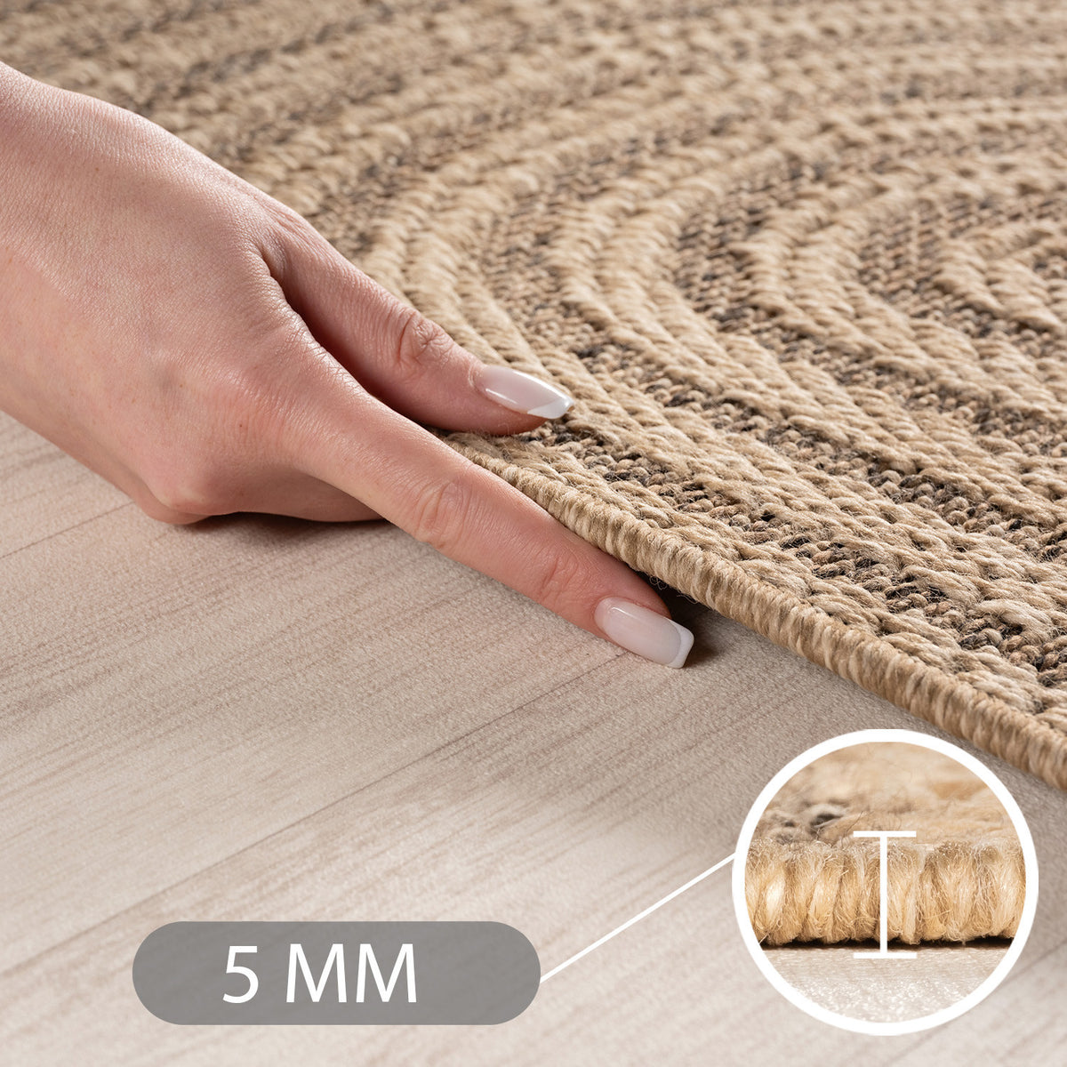 Timber 1401 Beige In-/Outdoor Teppich