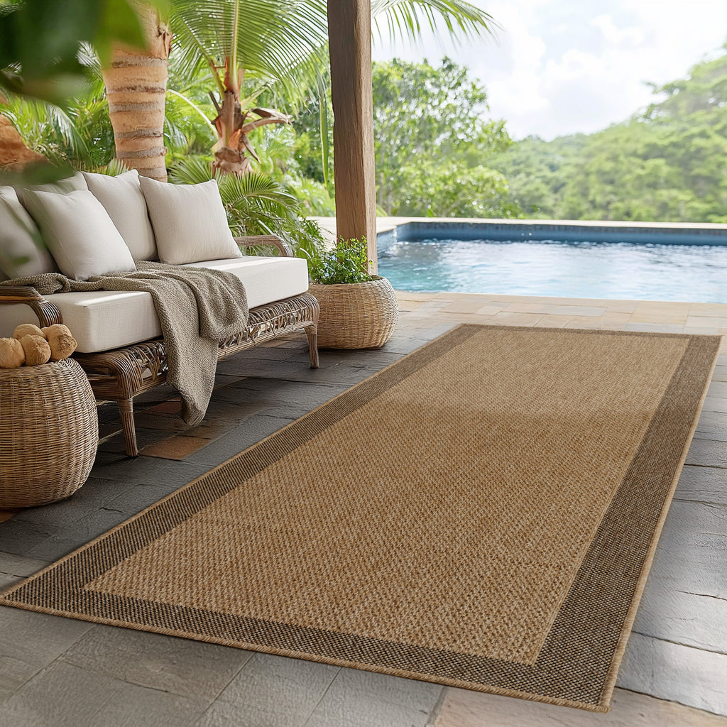 Timber 1402 Beige In-/Outdoor Teppich