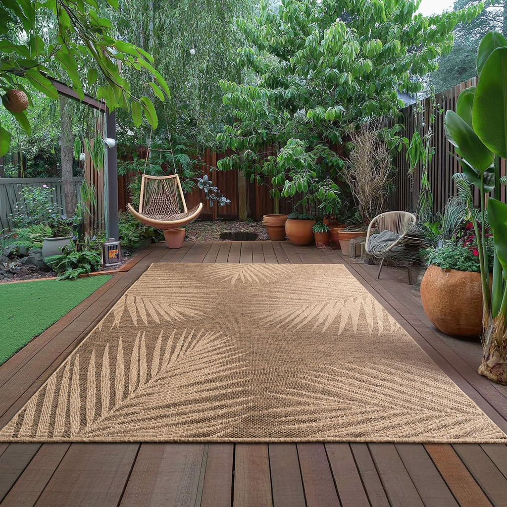 Timber 1403 Brown In-/Outdoor Teppich