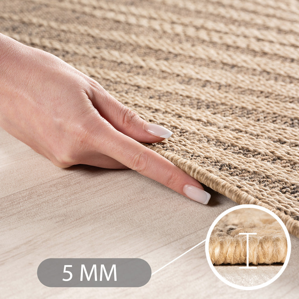 Timber 1403 Brown In-/Outdoor Teppich