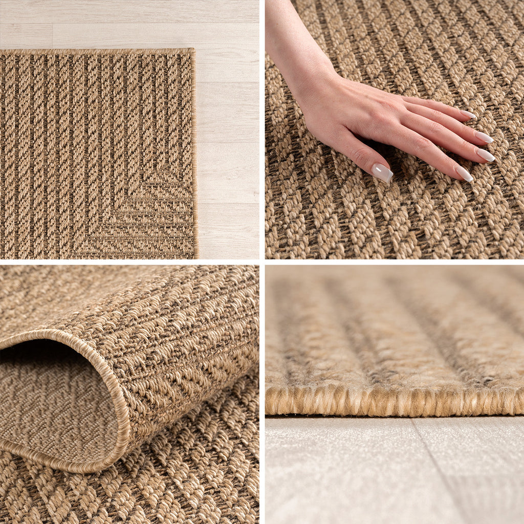 Timber 1404 Beige In-/Outdoor Teppich