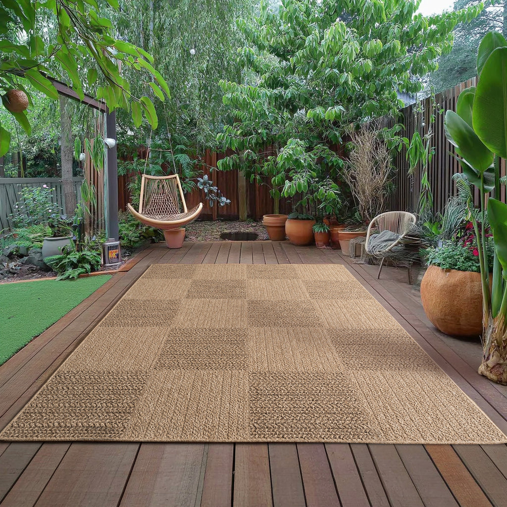 Timber 1405 Beige In-/Outdoor Teppich