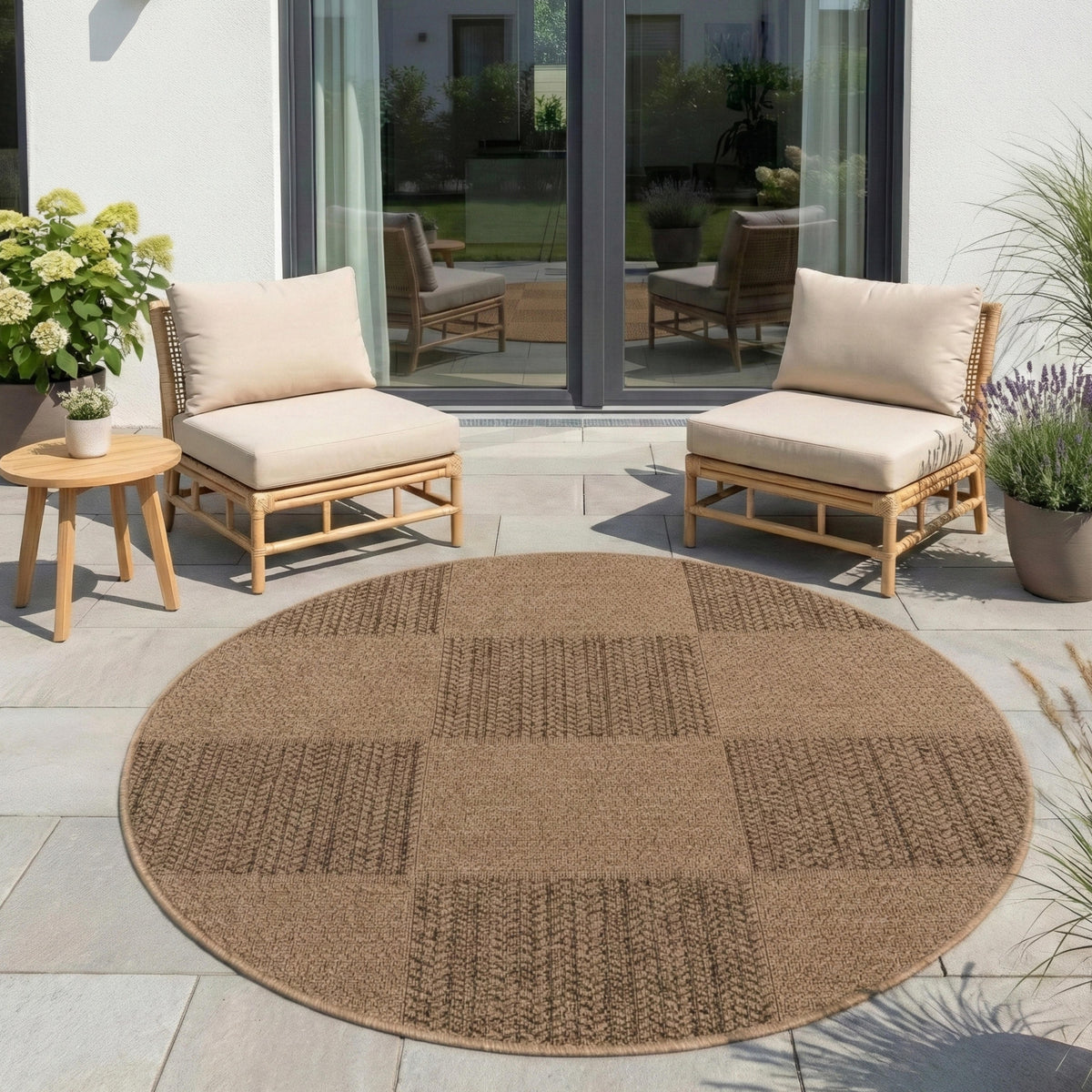 Timber 1405 Beige In-/Outdoor Teppich