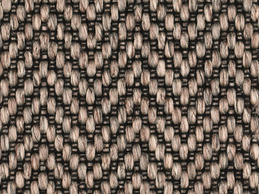 Struktur in Originalaufnahme: Vivera Teppich nach Maß, Taupe Dunkel