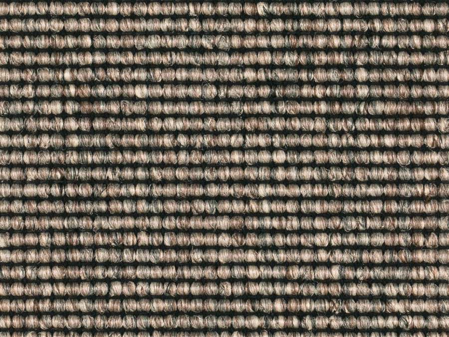 Struktur in Originalaufnahme: Ombra Teppich nach Maß, Taupe Dunkel Dunkler
