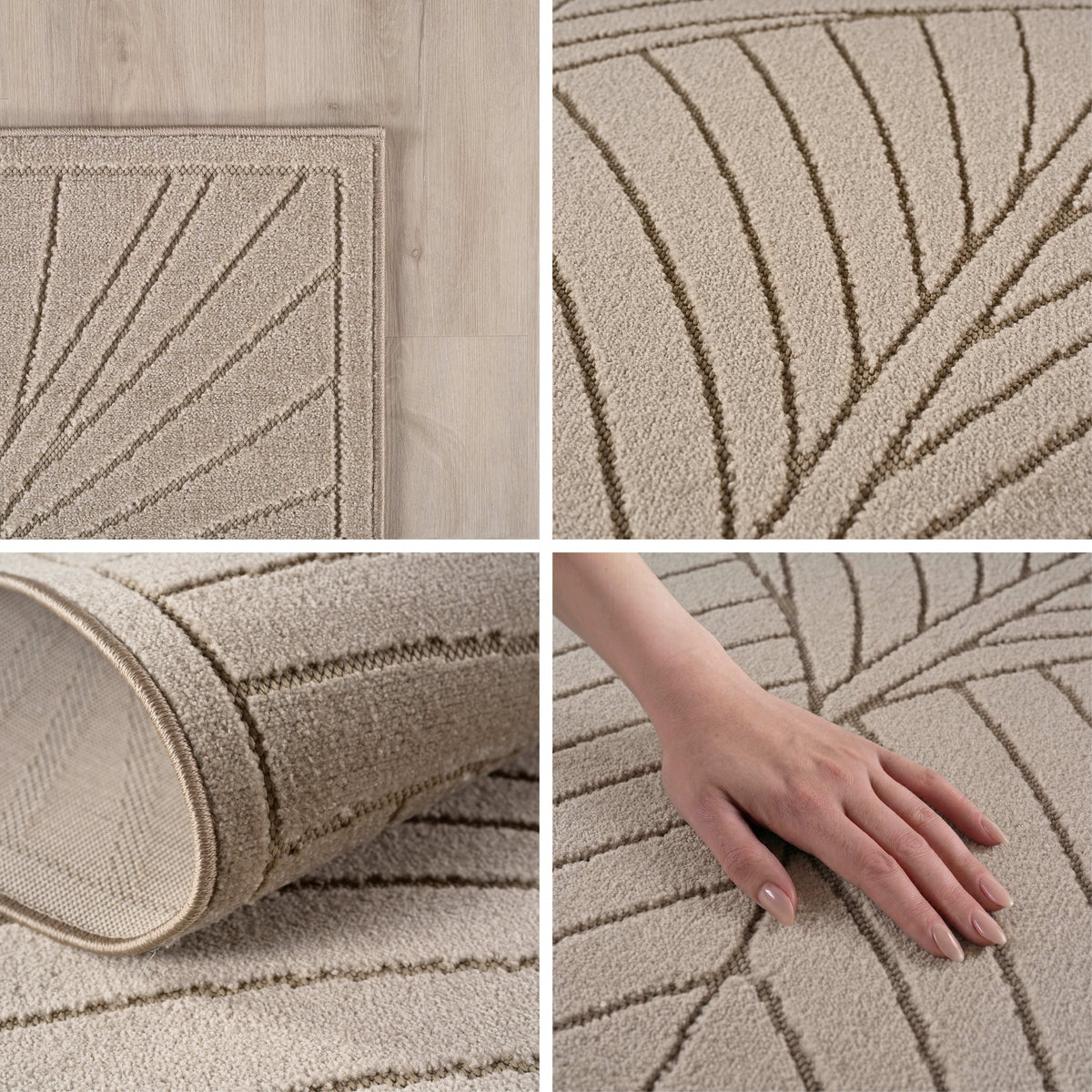 Nova 1203 Beige In-/Outdoor Teppich