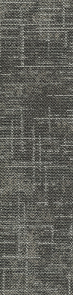 Travera Teppichplanke 25x100cm, Grau Dunkel Dunkel (760)