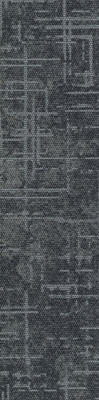 Travera Teppichplanke 25x100cm, Grau Dunkel Dunkler (590)