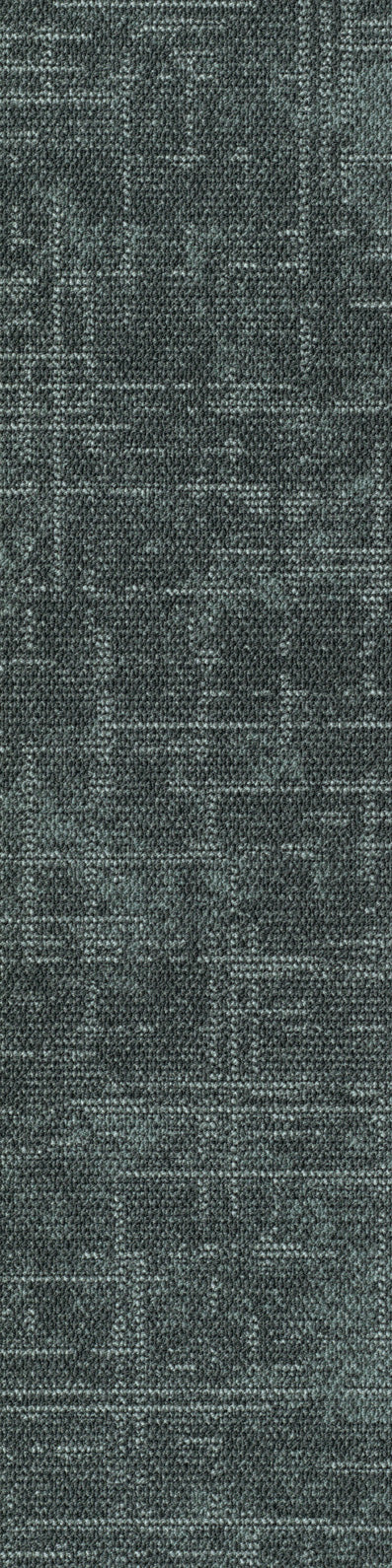 Travera Teppichplanke 25x100cm, Grau Dunkel Grün Dunkler (580)