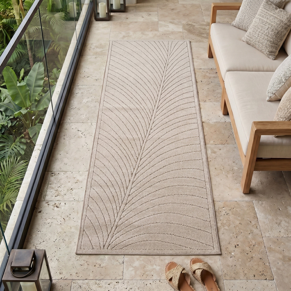 Nova 1204 Beige In-/Outdoor Teppich