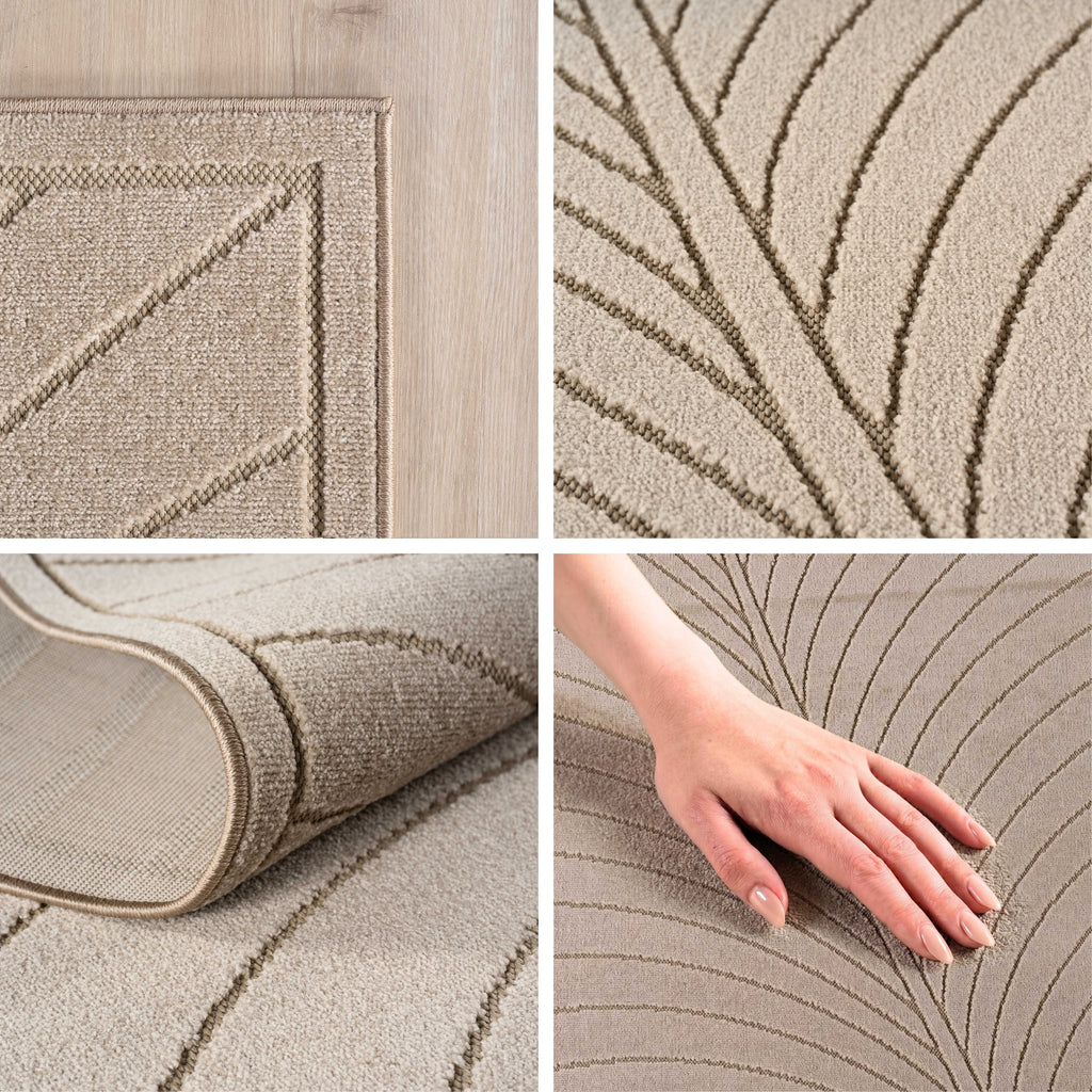 Nova 1204 Beige In-/Outdoor Teppich