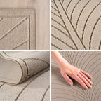 Nova 1204 Beige In-/Outdoor Teppich