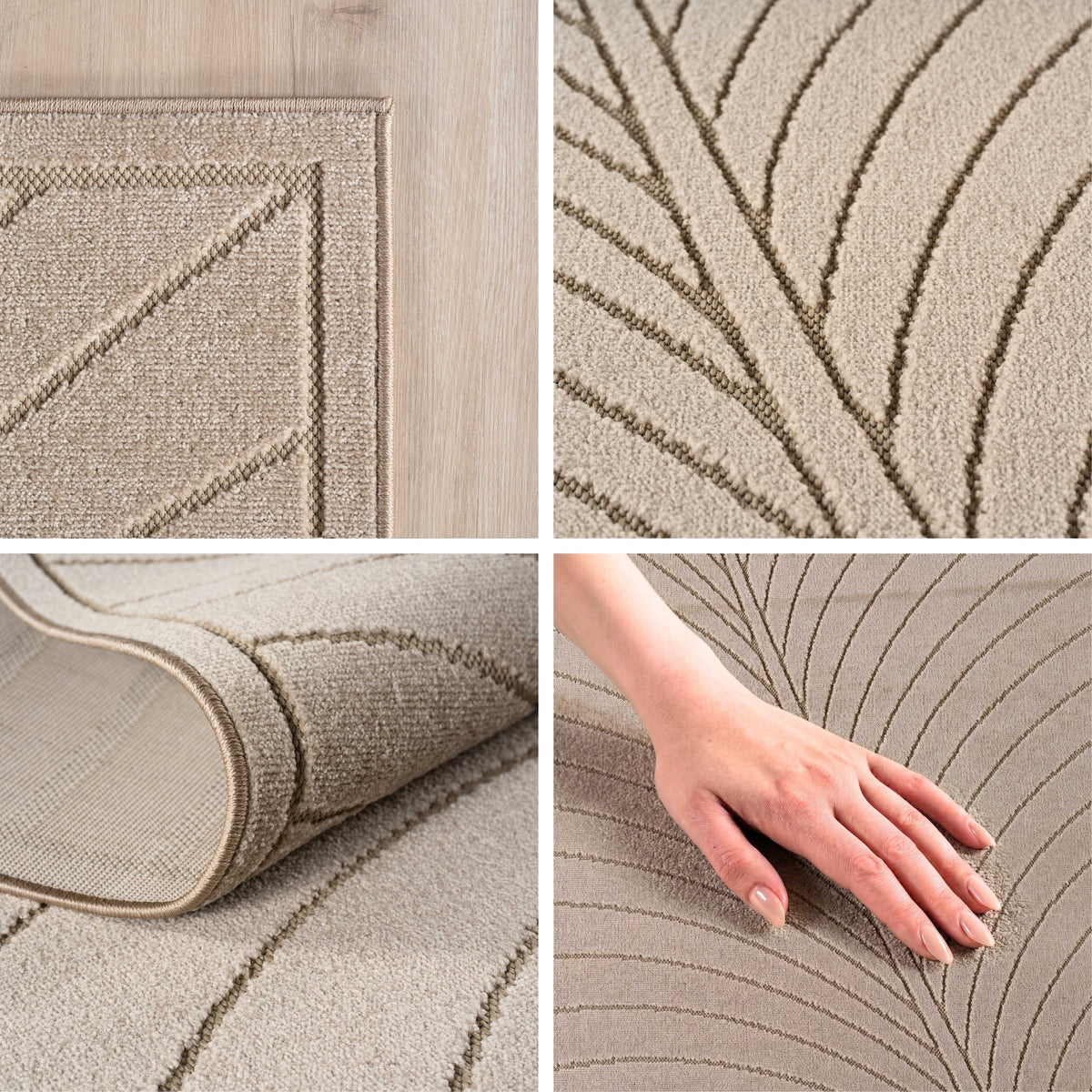 Nova 1204 Beige In-/Outdoor Teppich