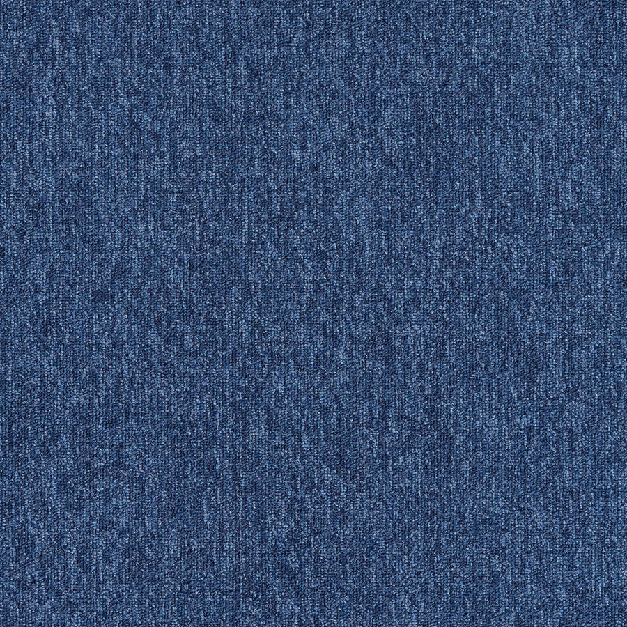 Loopara Teppichfliese 50x50cm, Blau Dunkel Dunkler (9010)