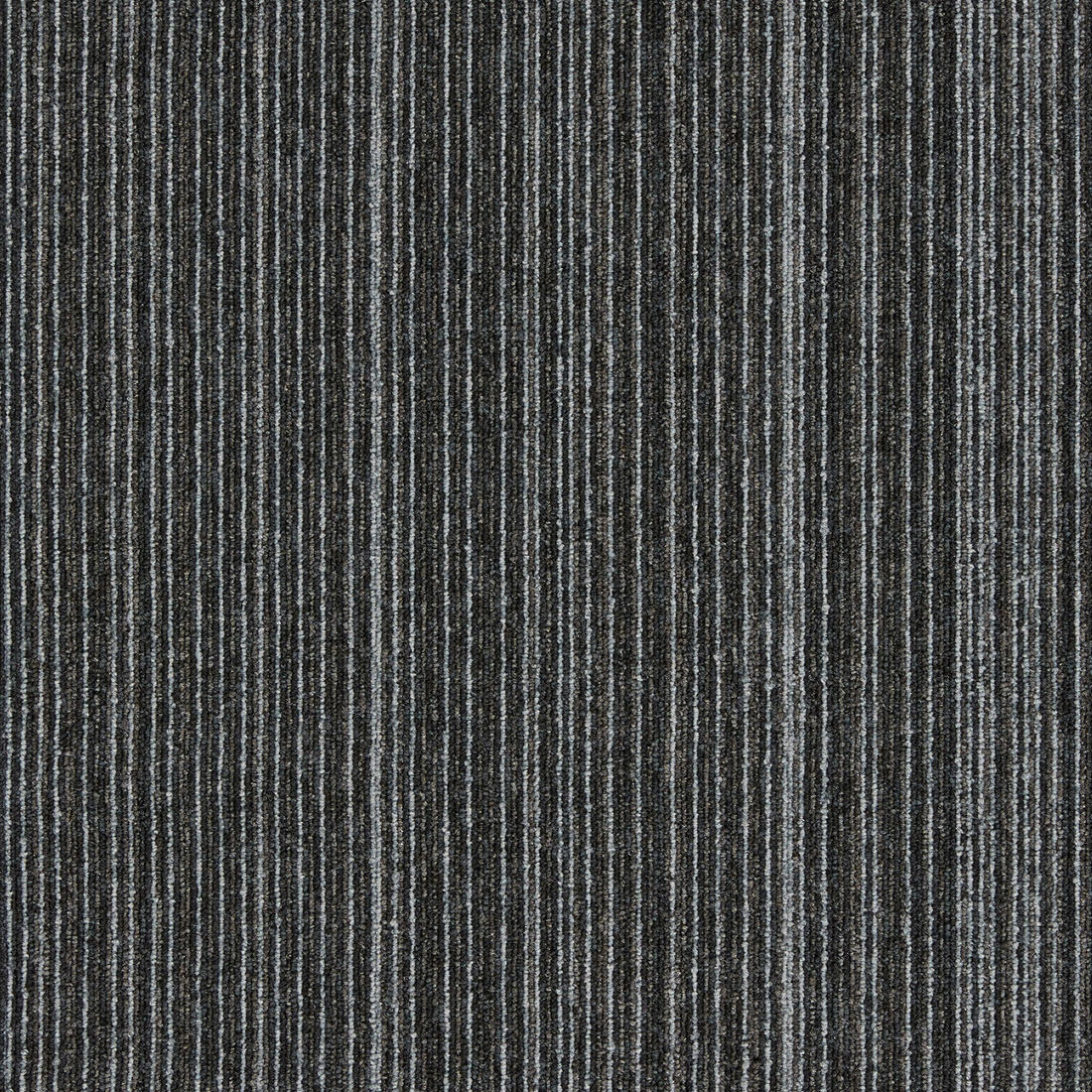 Lineva Teppichfliese 50x50cm, Grau Sehr Dunkel (1004)