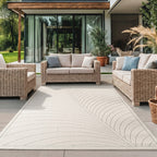 Nova 1204 Cream In-/Outdoor Teppich
