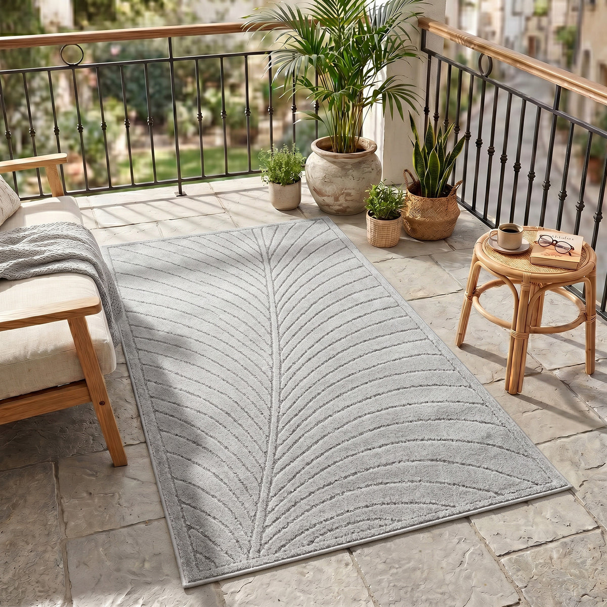 Nova 1204 Silver In-/Outdoor Teppich