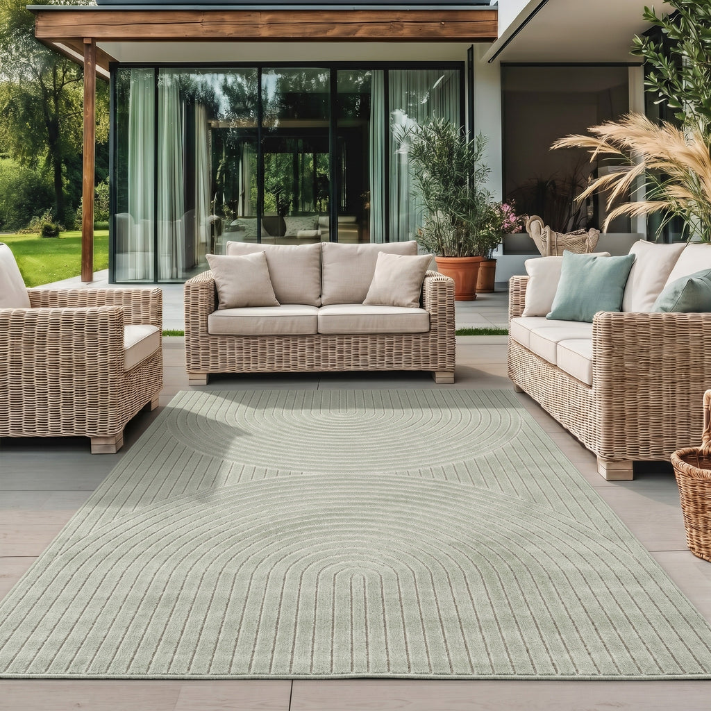 Nova 1201 Green In-/Outdoor Teppich