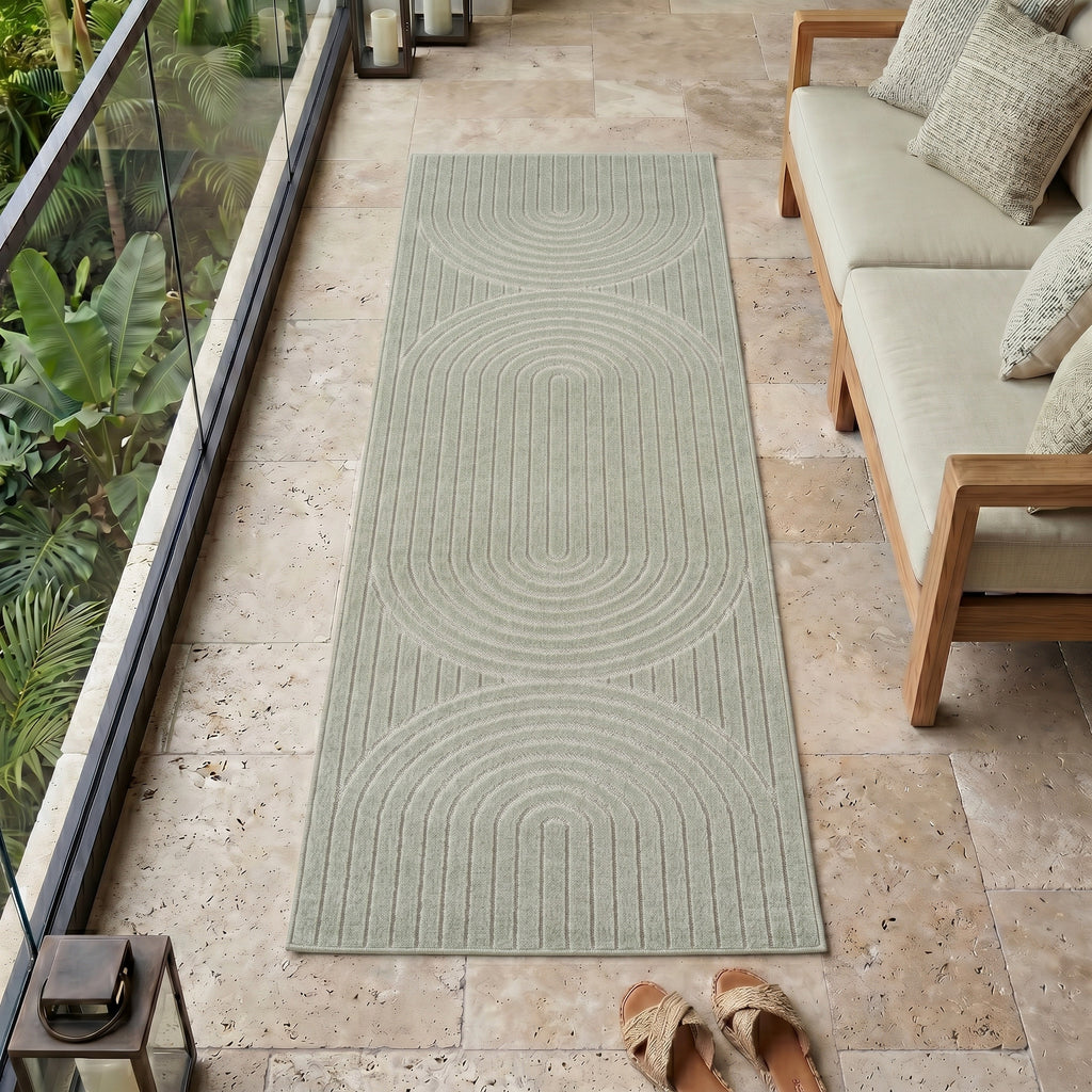 Nova 1201 Green In-/Outdoor Teppich