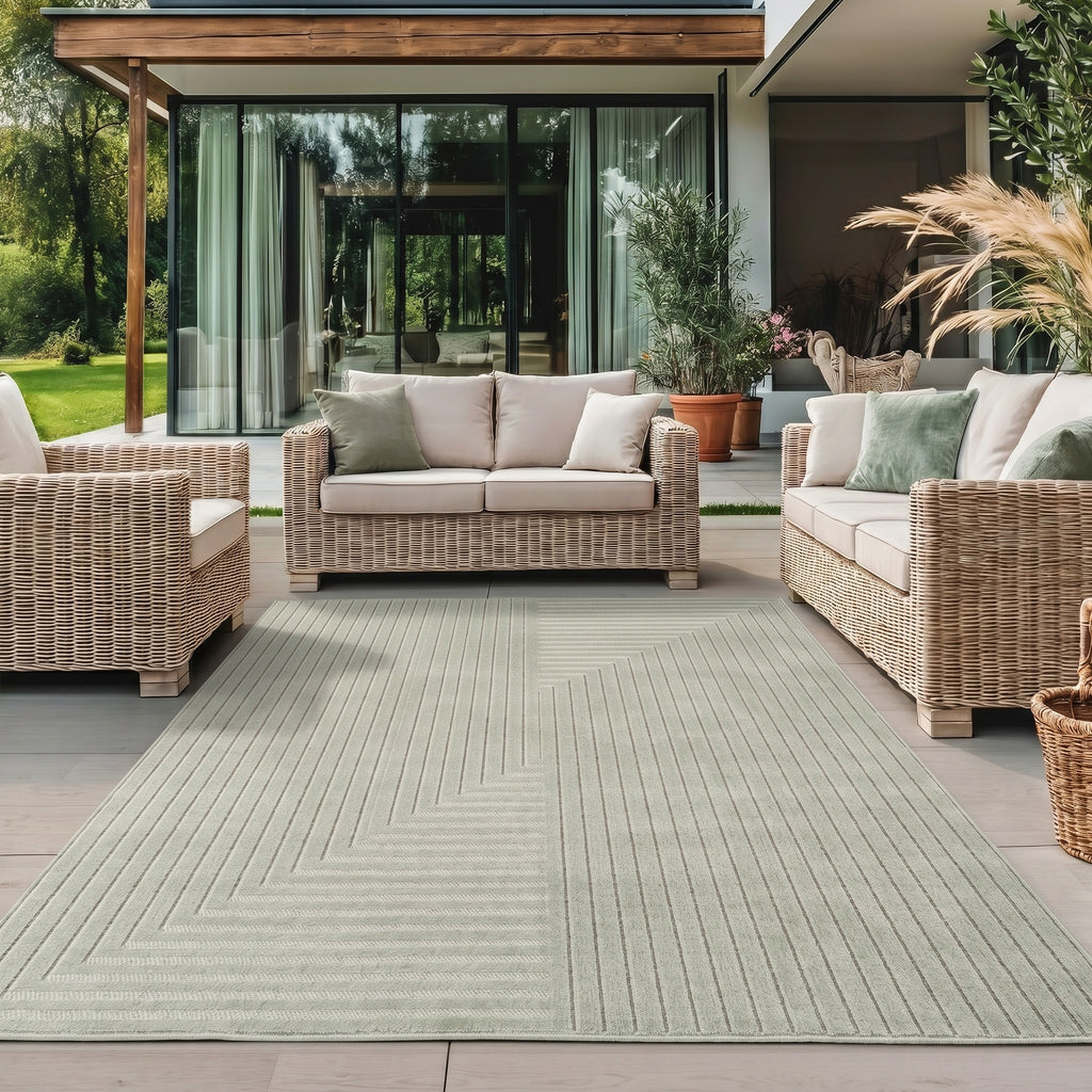 Nova 1202 Green In-/Outdoor Teppich