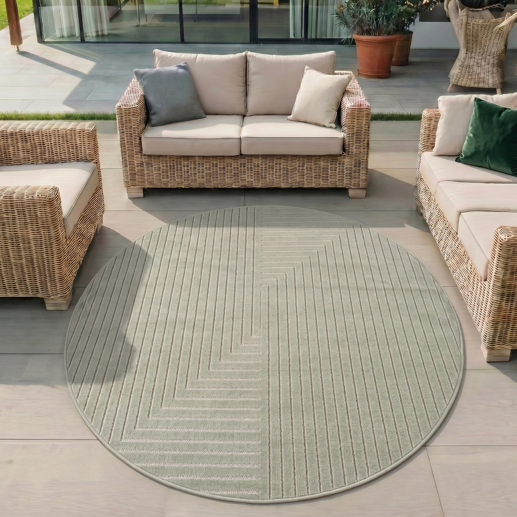 Nova 1202 Green In-/Outdoor Teppich